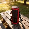 2l Isolierte Wasserflaschentasche mit Tragegurt für Outdoor-Reisen und Camping