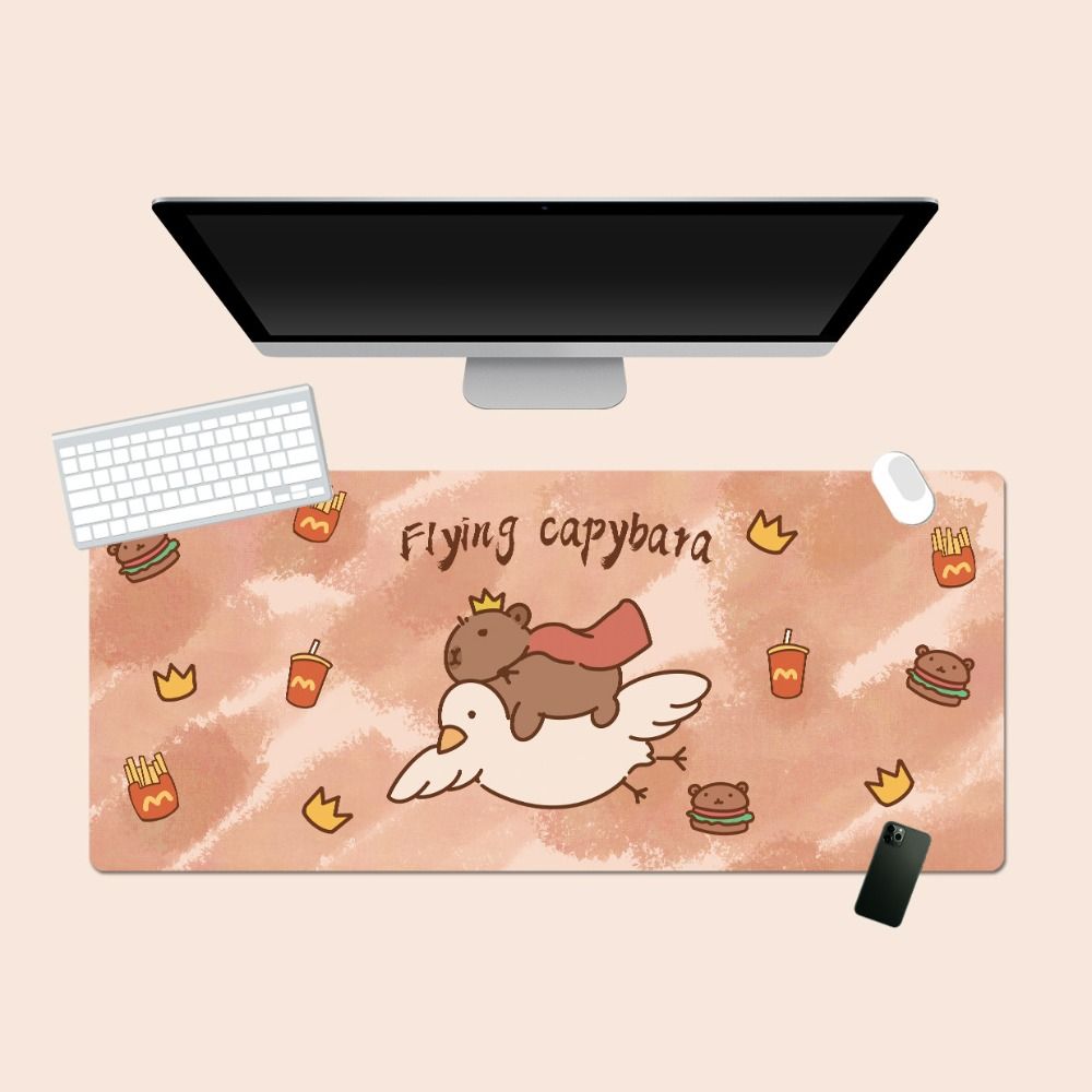 Capybara Desk Pad Cartoon Keyboard Mice Mat New Mouse Pad