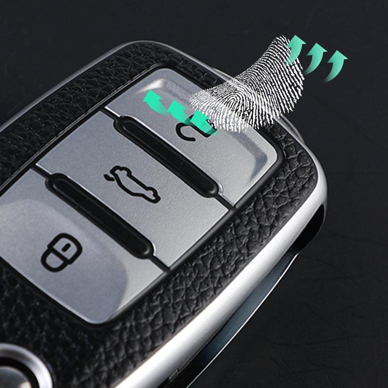 TPU Car Key Case Cover for VW Polo Jetta Tiguan Passat Golf Beetle Scirocco Skoda Octavia Fabia Seat Ibiza Leon Auto Accessaries