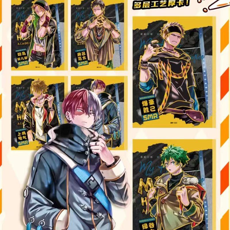 My Hero Academia Cards Midoriya Izuku All Might Hotblooded Hero Anime Peripheral Collection Card Toys Gifts