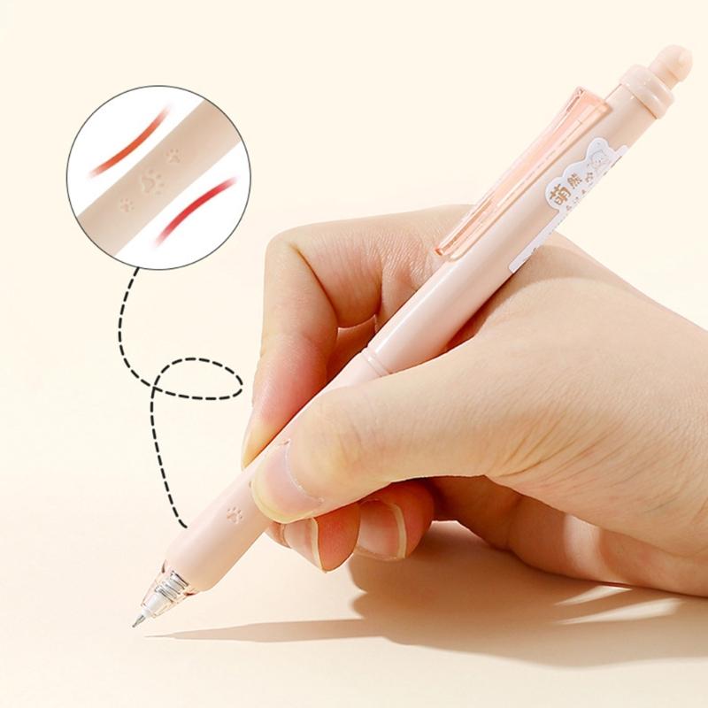 5Pcs Erasable Gel Pen Retractable Gel Pen 0.5mm Smooth To Write Quick Drying for Adult Student Writing Journaling