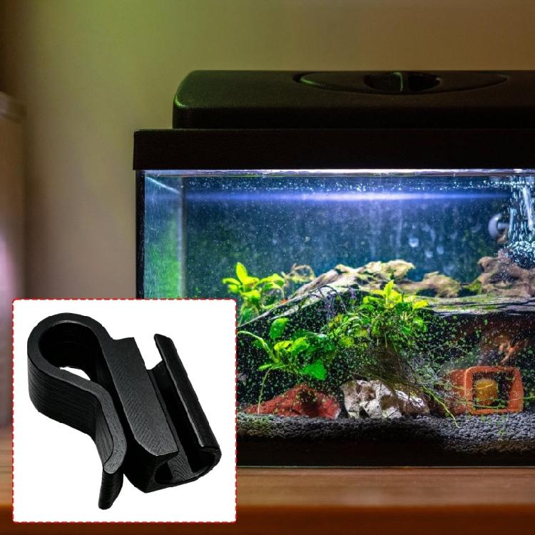 Fish Tank Hose Brackets For 12Mm/16Mm Water Pipe Fixing Clip Keep Water Changes Neat and Simple Clip On Installation
