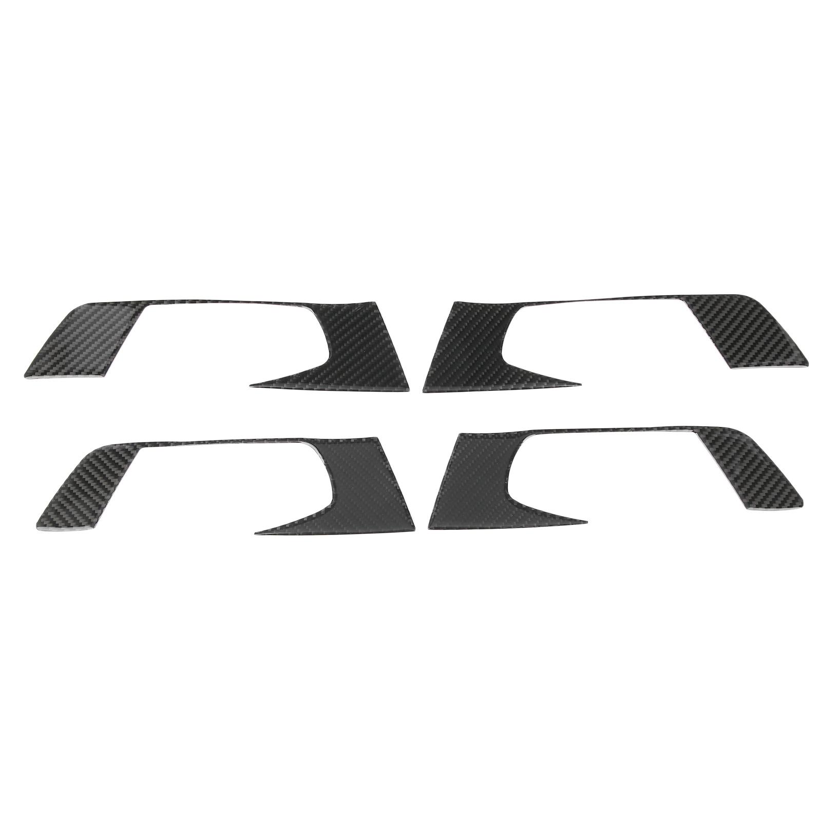 

Interior Door Handle Panel Trim Cover Carbon Fiber Decor Fit for Honda CR V 2016 2019