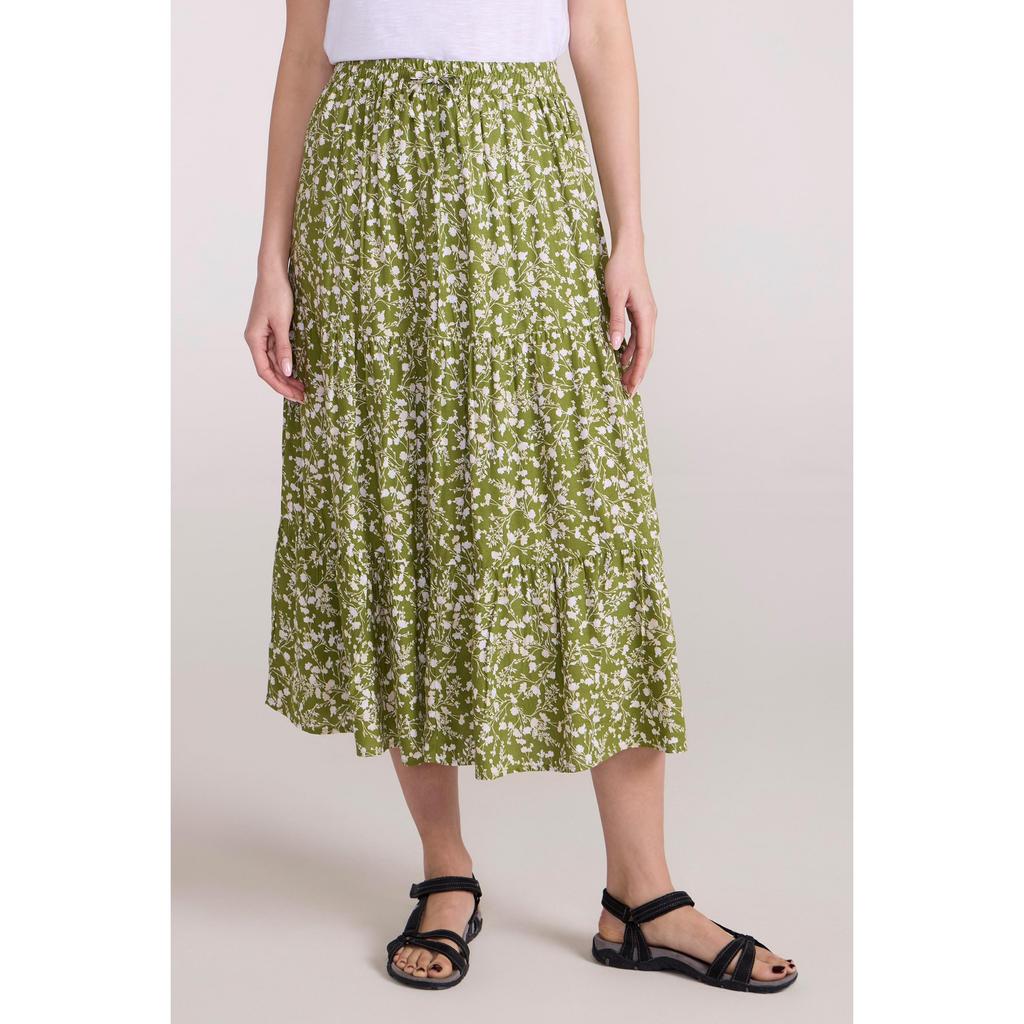Mountain Warehouse Womens/Ladies Palermo Tiered Midi Skirt