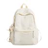 Schoolbag wholesale backpack, student backpack, girl's versatile middle, high school, college student, cute embroidered bow travel backpack