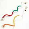 Relieve Boredom Cat Teaser Rope Cotton Rope Cat Interactive Teasing Toys Cat Teeth Grinding Rope