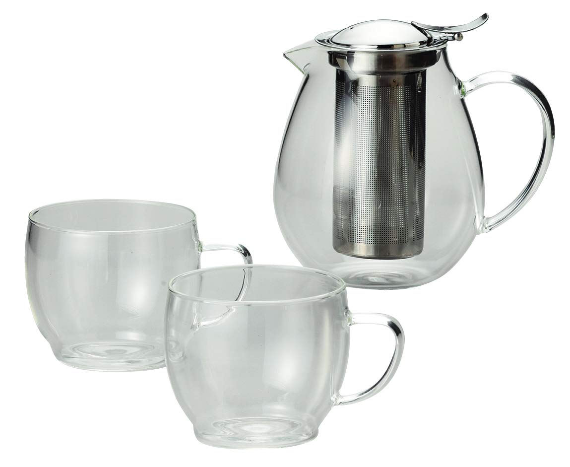 

Maebata Feel Heat-Resistant Pair Tea Set 51723