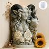 Goat Goddess Silicone Candle Molds Lady Figure Silicone Molds For Resin Casting Handmade Candle Soap Making Chocolate