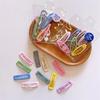 10pcs Baby Korean Style Candy Color Girls Hairpins Kids Mini Snap Hair Clips Star Hairpins Click Clack Hair Toddler Accessories