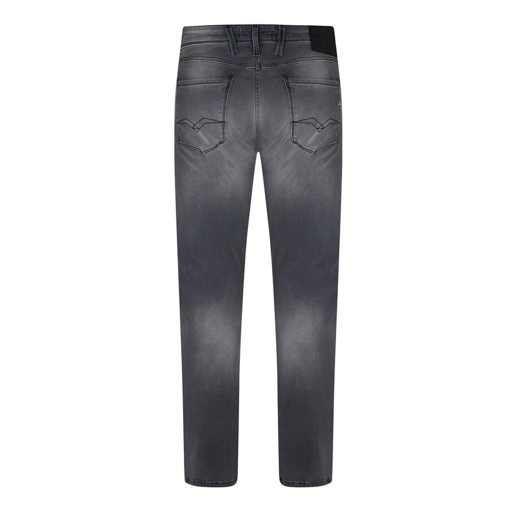 Replay Mens Anbass Cotton Blend Slim Jeans