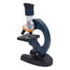 Microscope for Kids High Definition Battery Powered Microscope Science Kit with 4 Blank Glass Slides