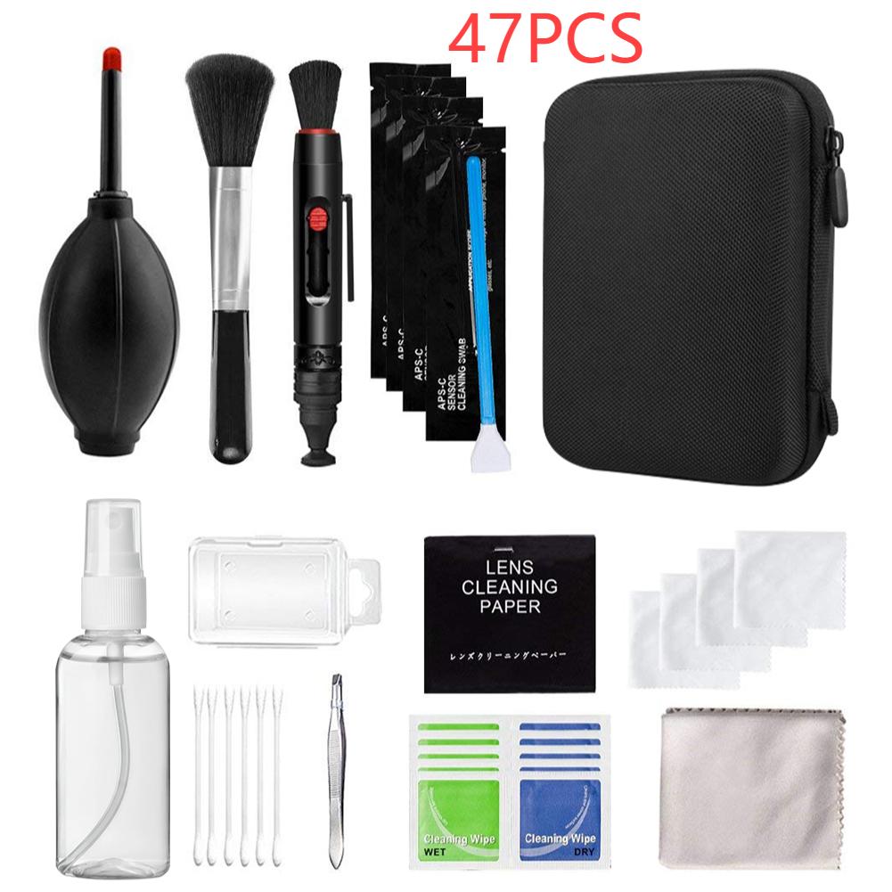 7-47PCS DSLR Lens Camera Cleaner Kit Professional SLR DV Digital Cameras Cleaning Tool for Sony Fujifilm Nikon Computer Cleaning