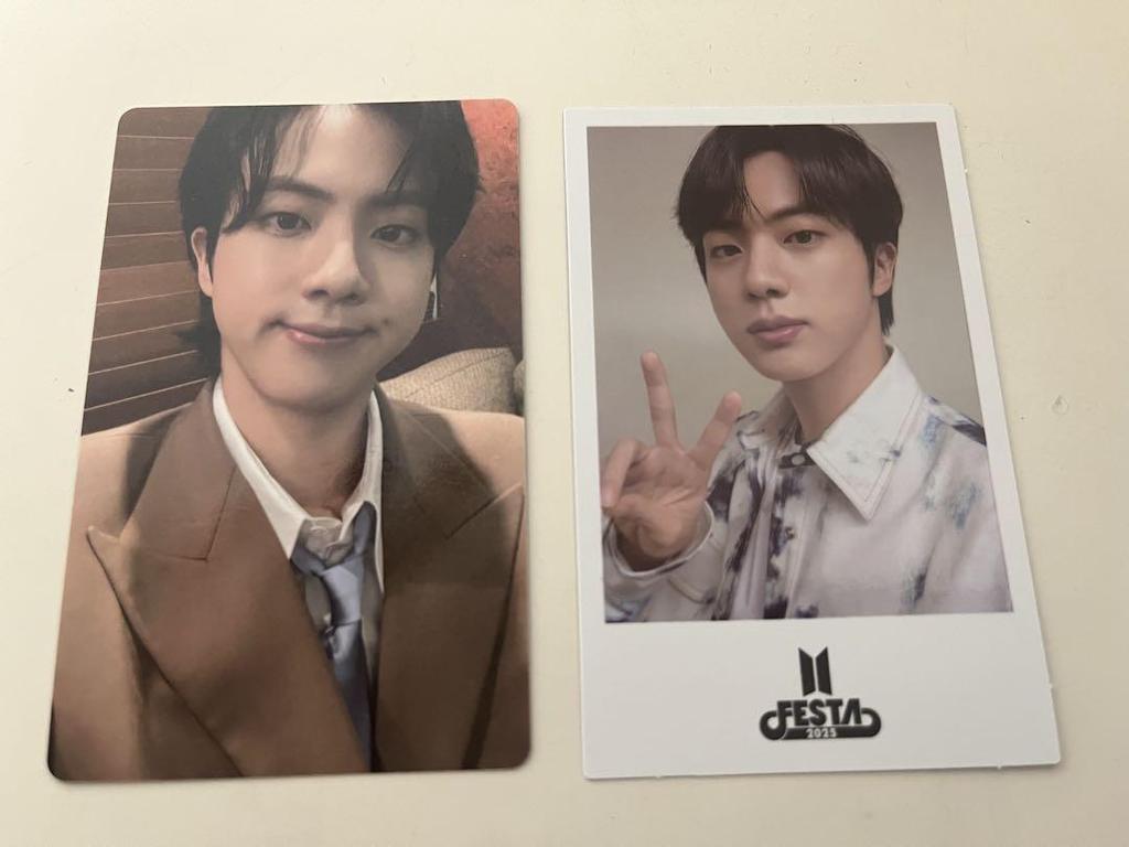 [USED] 2025 BTS FESTA DC Purchase Bonus: 2 JIN Tickets