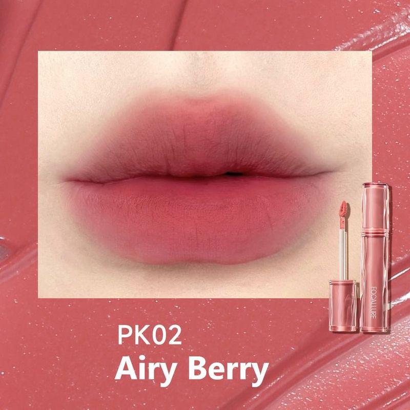FOCALLURE - Butterfly Velvet Lip Tint - Pink
