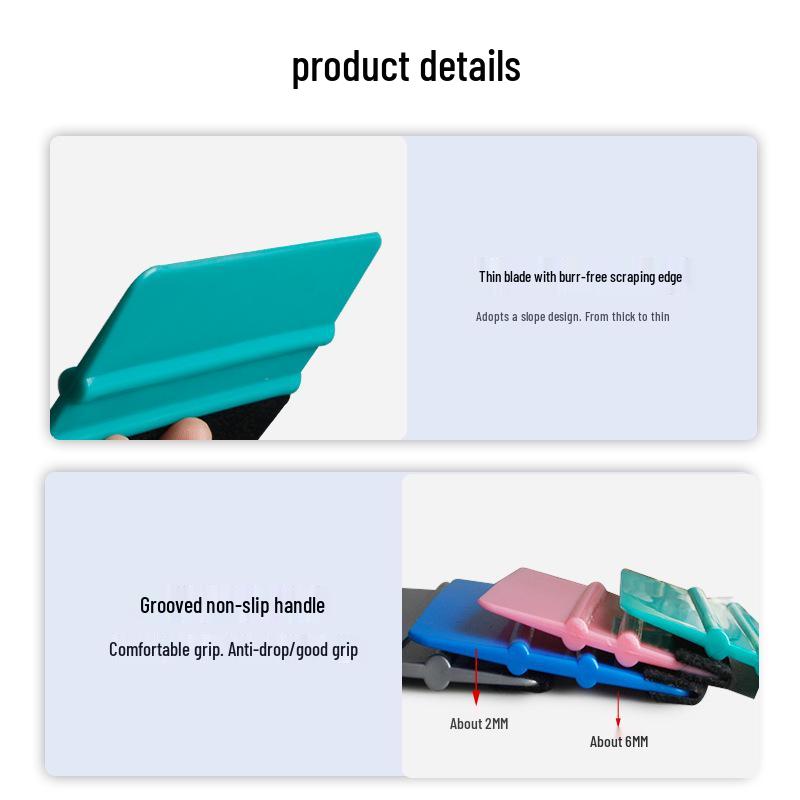 Invisible Large Plastic Car Wrap Film Squeegee Tool