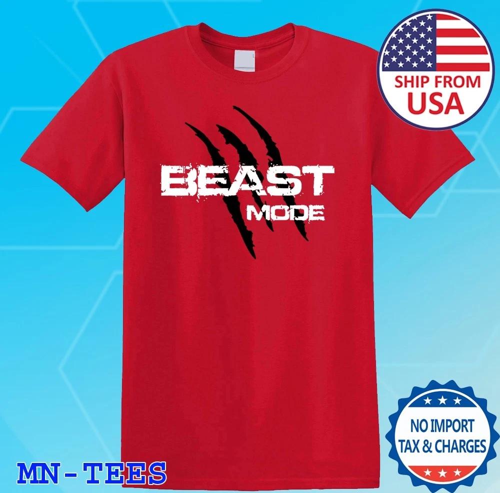

BEAST MODE CLAWS American Football Red Size S-5XL M