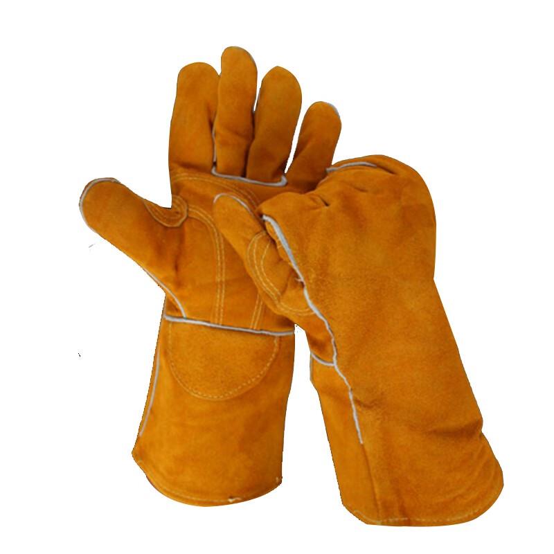 Moufou Cowhide Welding & Labor Protection Gloves