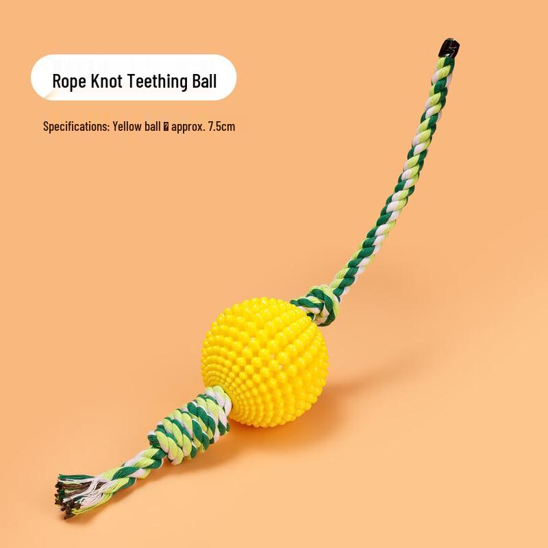 Petlimit Dog Rope Knot Chew Toy Ball