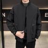 Down Jacket% White Duck Down Men's Winter Anti-wrinkle Flying Baseball Collar Jacket Men's Cold-resistant Jacket