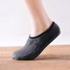 Winter Non-slip Fleece Lining Socks 240-270mm Gray Thermal Socks