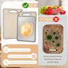 304 Food-grade Stainless Steel Cutting Board with Double-sided Anti-slip and Scratch-resistant Mesh Design.