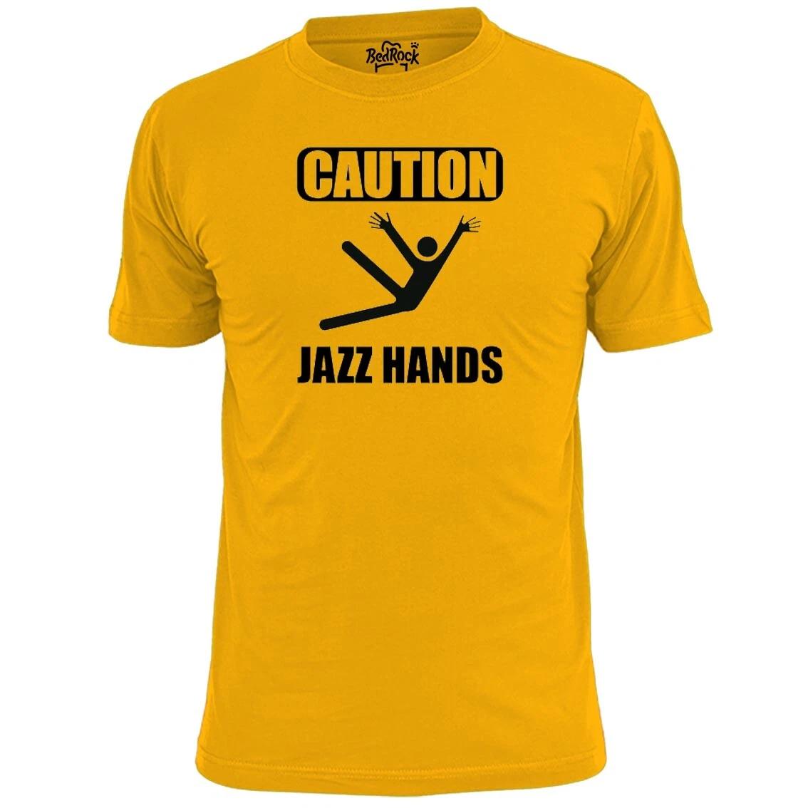 Mens Jazz Hands Funny T shirt T shirt Music Dance Theatre Acting 3XL