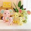 New Banana Elephant Plush Toy Doll Cute Elephant Animal Pillow Doll Pushes Birthday Gift Girl