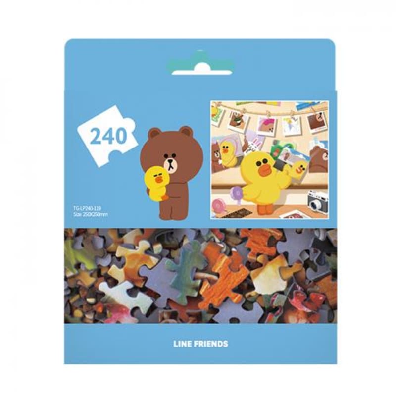 

Line Friends 240 Pieces - Happy Memories Board Game