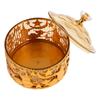 Middle Eastern Eid Celebration Round Serving Tray Elegant Intricate Design Vibrant Colors Candy Nut Chocolate Holder Festive