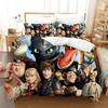 Cartoon Duvet Cover Pillowcase Bedding Set Funny Toothless Adult Boy Girl Bedroom Decoration Children Single Double Large Siz