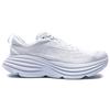 HOKA Bondi 8 Białe Damskie Sneakersy 1127952-WWH