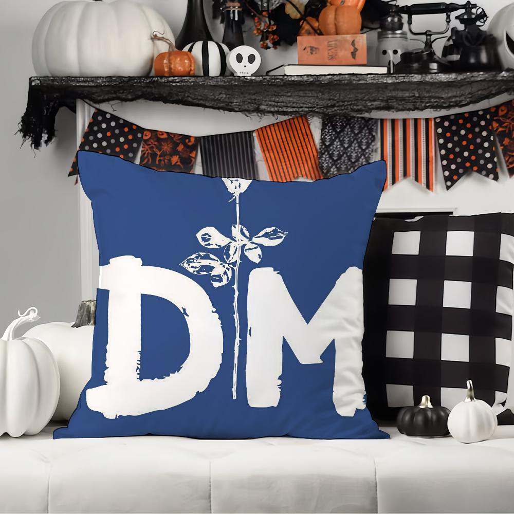 Rock Band D-Depeche M-Modes Pillow Case Office Cushions Suitable For Sofa Car Bedroom Decorative Cushion Cover