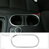 Silver Cup Holder Cover Trim For Benz CLA 200 260 GLA Class W176 W117 2014-2017