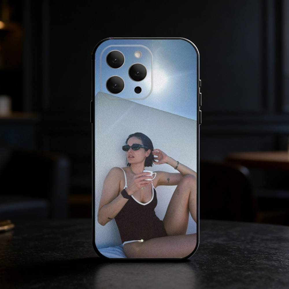

L-Lina E-Esco Phone Case For iPhone 17,16,15,14,13,12,11 Plus,Pro,Max,Mini Silicone black Soft Cover iPhone13PROMAX