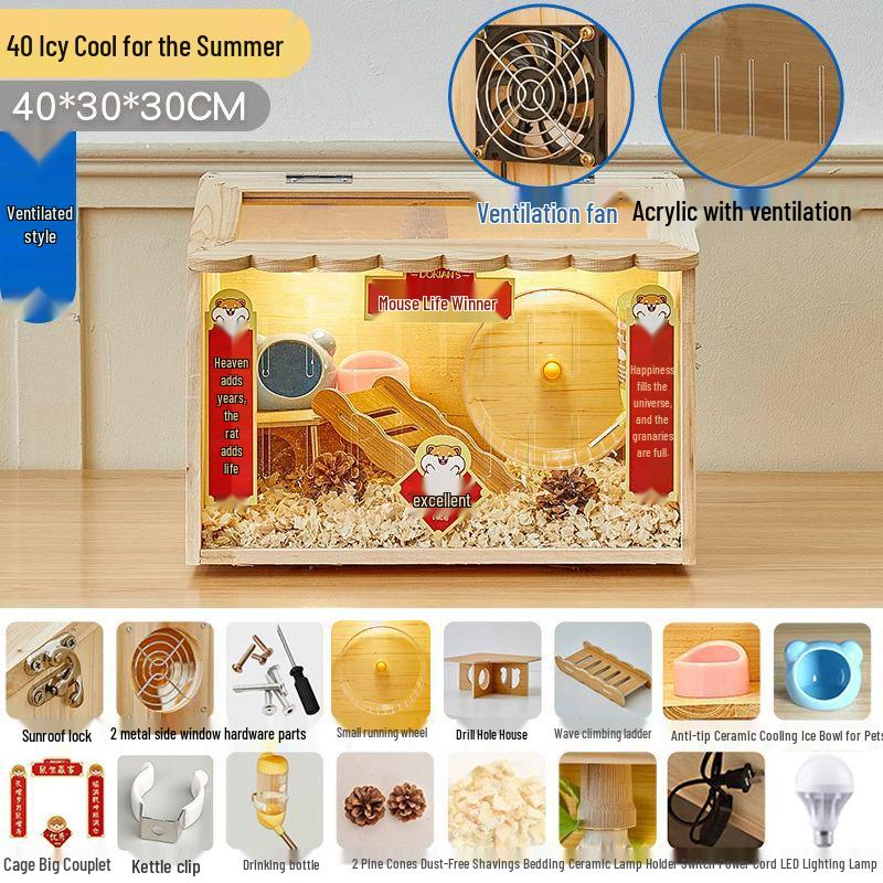 Luxury Guinea Fowl Breeding Box & Chick Raising Cage