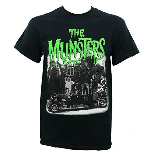 Men s The Munsters Family Coach T-Shirt - Official Universal Studios Tee L