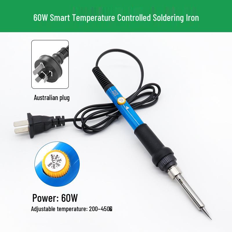 Smart Inner-Heated 60W Electric Soldering Iron with Adjustable Constant Temperature for Pyrography and Welding.