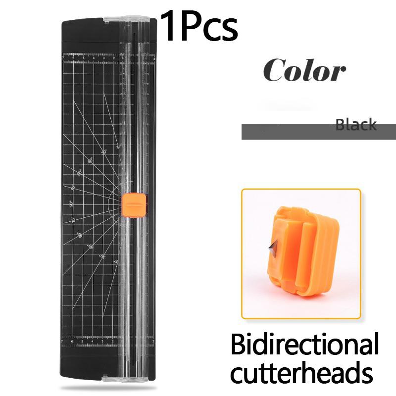 Portable A4 Paper Cutter Trimmer Scrapbook Trimmer Lightweight Cutting Mat Manual Cutting Tool Durable Plastic Art Crafts Tools