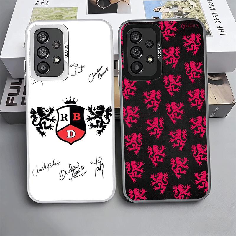 F-Fashion RBD R-Rebelde Shockproof Phone Case for Samsung A17 A16 A15 A14 A37 A57 A36 A56 A26 A35 A55 A25 A34 A54 A24 A13 A23 A3
