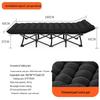 Portable Folding Single Bed for Office, Camping, or Outdoor Use