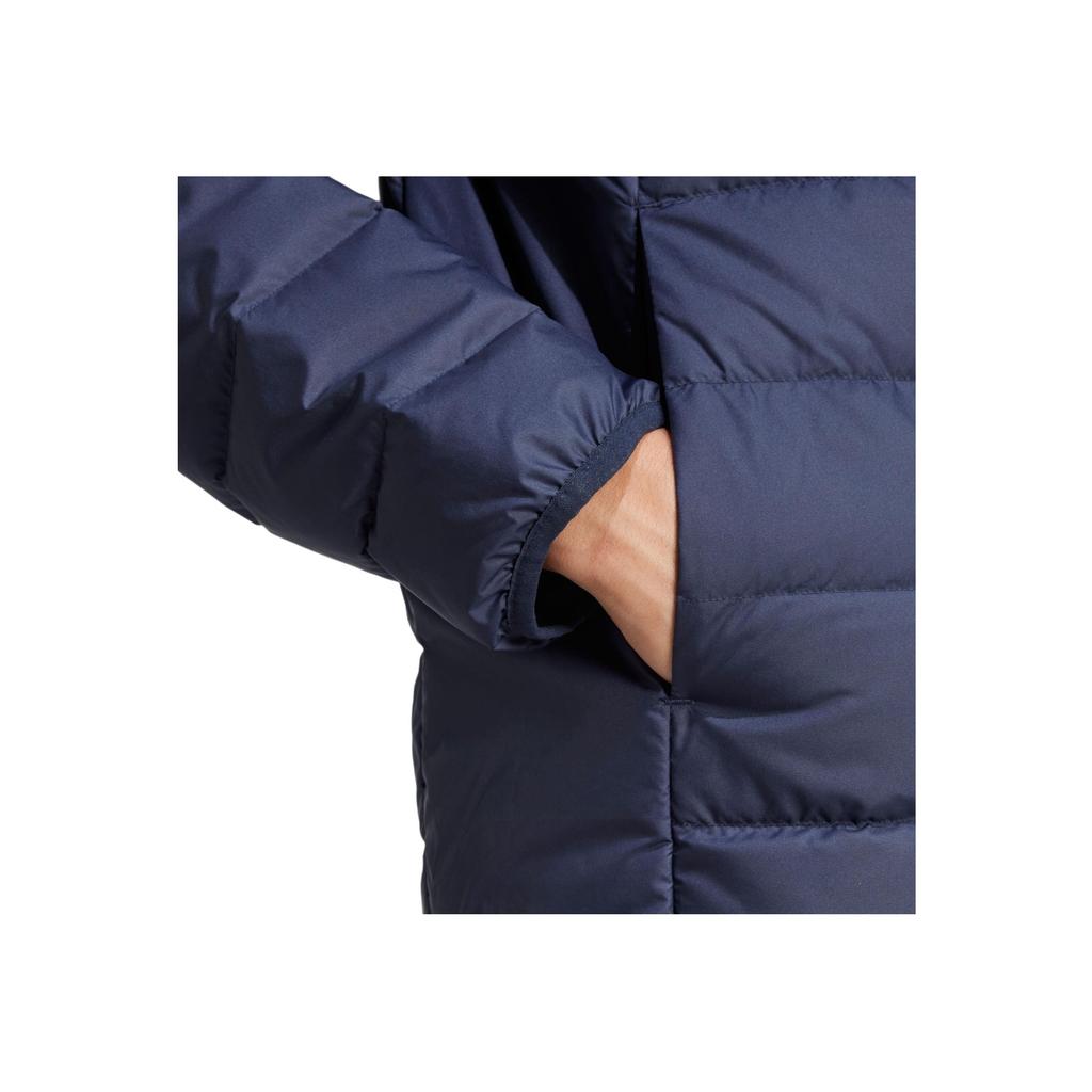 Adidas Essentials Lite Down Stand Collar Sports Casual Warm Down Jacket Men Jacket Legend-Ink-Blue JN4341