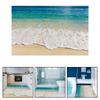 Add A Splash To Your Space With 3D Beach Ocean Floor Stickers Demonstrating Great Adhesive Strength And Durability