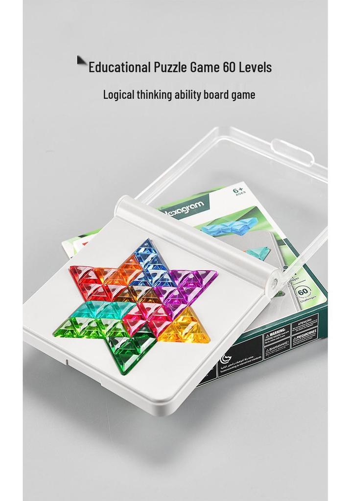 Cross-Border Puzzle Challenge: Advanced Logical Thinking and Hands-on Brain-Teasing Game for Kids