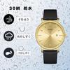 BUREI Men's Watch, Simple Analog, Waterproof, Quartz Movement, Date Display, Lightweight, Stylish, Business, Popular Brand, Black Silica Gel Strap