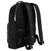 Coach Ethan 32 Letter Logo Silver Hardware Refined Pebble Leather Backpack Large Men backpack Black CZ391-SVBK