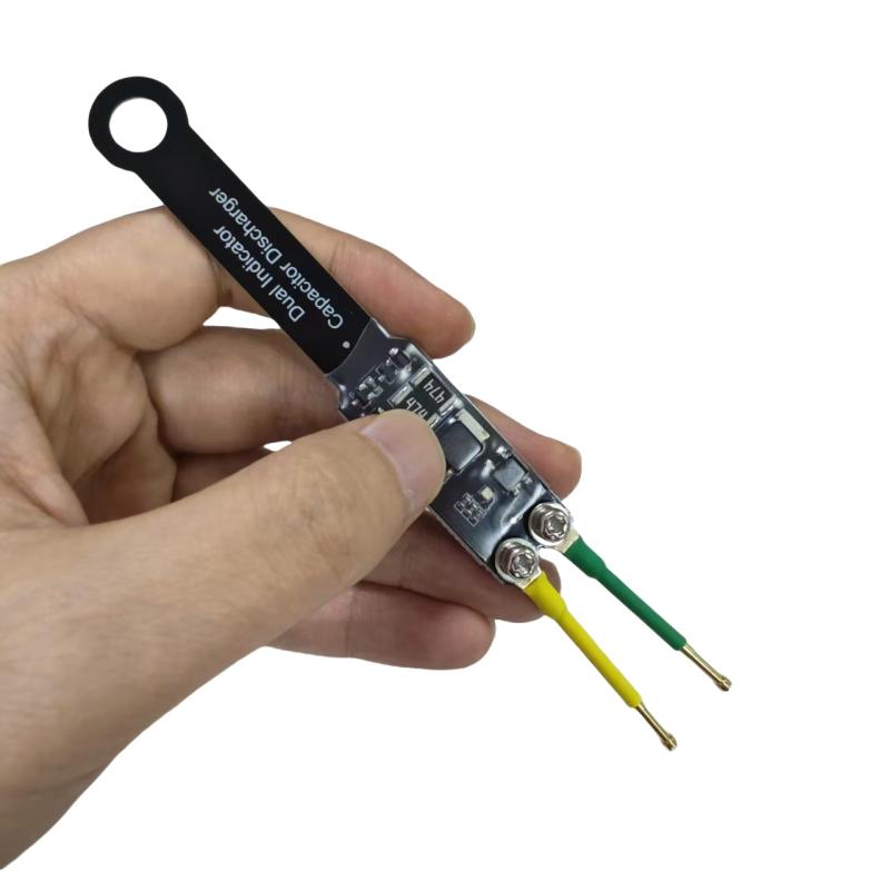 1 Piece Electronic Tools Capacitor Discharge Pen Fast Discharge 1000Uf 5000Uf Capacitor Discharge Tools With Led Indicator Light