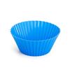 High-Temperature Resistant Round Silicone Cake Tart & Muffin Mold - 7CM Diameter