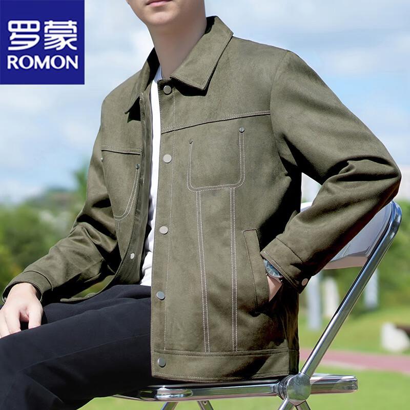 ROMON Men's Casual Windproof Jacket