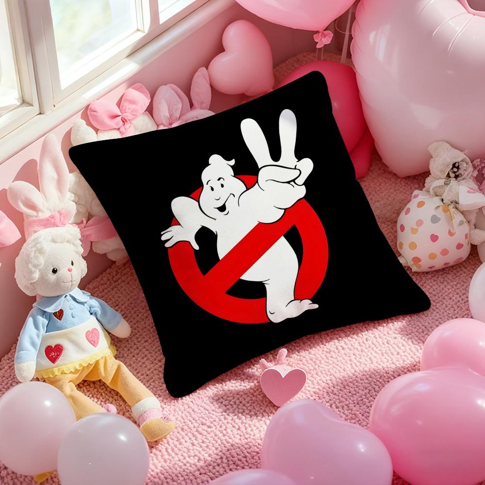 G-Ghostbusters Movie Cushion Cover Pattern Printed Pillowcase for Living Room Sofa Cushion Cover & Bedroom Decor