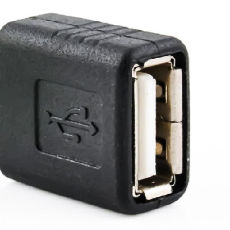 2pcs USB 2.0 MicroUSB Male to Type A Female OTG Converters for Thumb Drive Convinent to Use Transfer Data or Download